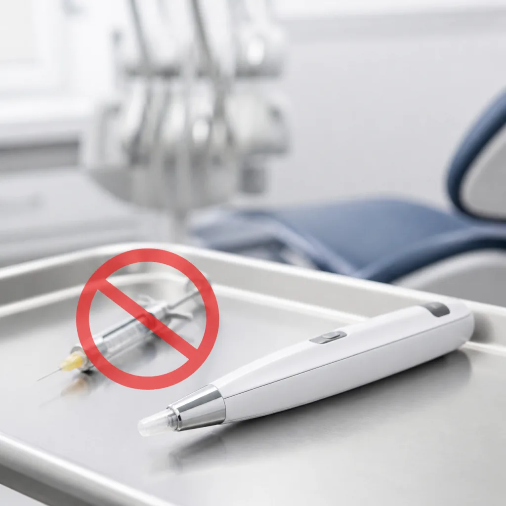 Syringe Free Painless Dentist Numbing That Makes you Happy — Cookstown Dental Centre