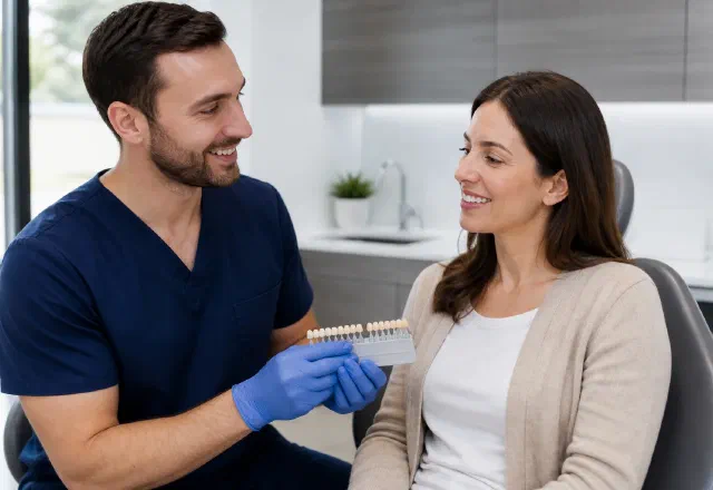 Cosmetic bonding consultation