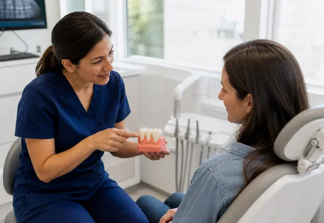 Gum health consultation