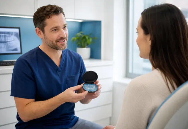 Custom dental nightguard consultation